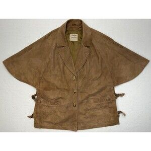 Leathers by New England Sportswear Vintage Suede  Leather Coat